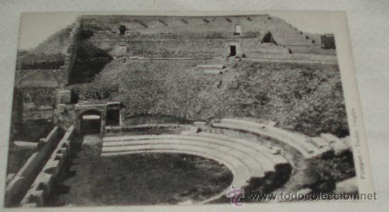 Postcards: teatro tragico pompei
