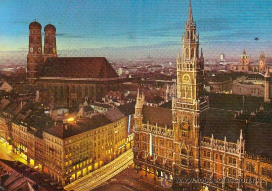Postales: MUNICH BAVIERA ALEMANIA CIRCULADA - Foto 1