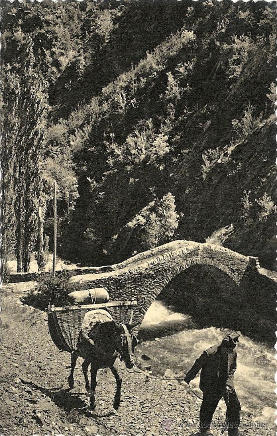 Postcards: POSTAL N&ordm; 40 ANDORRA-PONT DE SANT ANTONI.Heliophoto