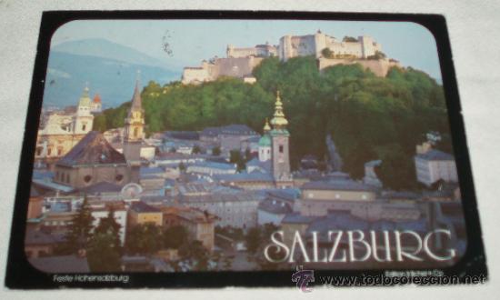 Cartoline: postal de salzburg austria