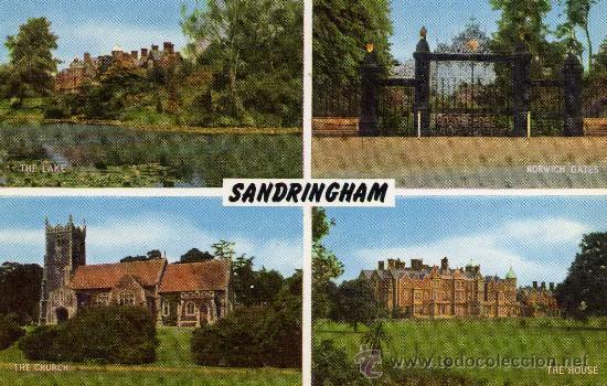 Postkarten: SANDRINGHAM A SALMON CAMERA COLOUR NUEVA