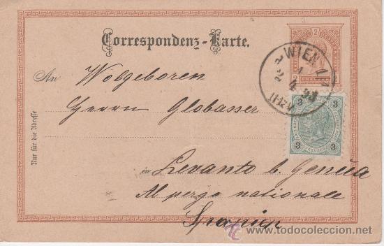 Postales: WIEN - VIENA - 1890 - - Foto 1