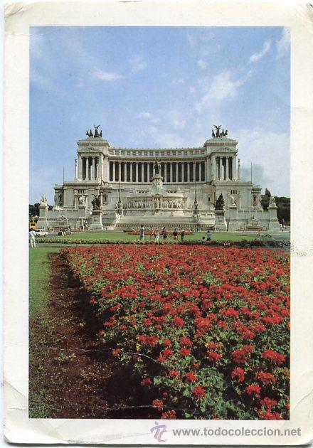 Postales: ROMA ESCRITA CIRCULADA CON SELLO - Foto 1