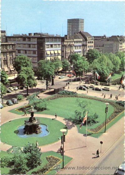Postales: D&Uuml;SSELDORF AM CORNELIUSPLATZ SIN CIRCULAR - Foto 1