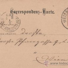 Postales: AUSTRIA - VIENA - LEOPOLDSTADT - 1888. Lote 24691830