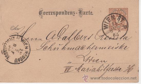 Postales: AUSTRIA - VIENA - 1885 - Foto 1