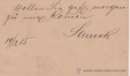 Postales: AUSTRIA - VIENA - 1885 - Foto 2