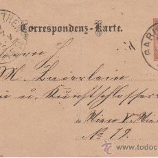 Postales: REPUBLICA CHECA - GABLONZ AND DER NEISSE - AUSTRIA - VIENA - 1889. Lote 24693400