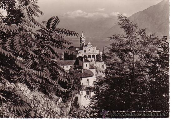 Postales: N&ordm; 3160 LOCARNO MADONNA DEL SASSO ITALIA