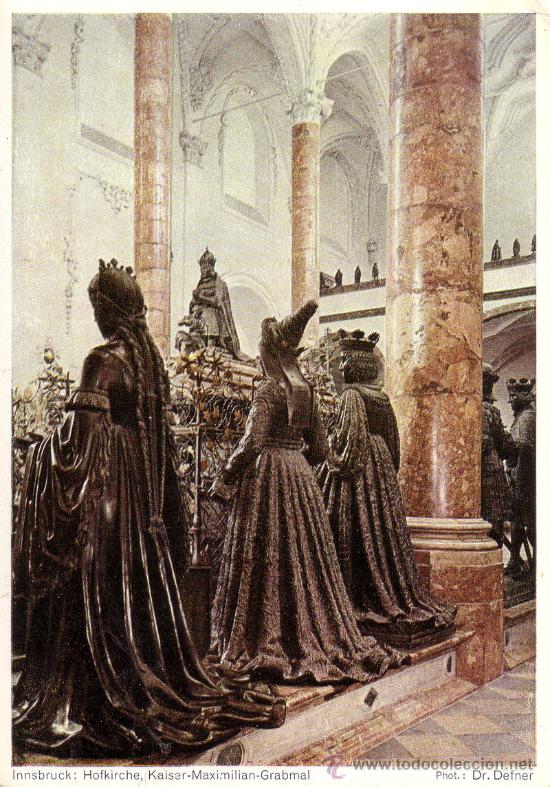 Postcards: N&ordm; 4549 POSTAL ALEMANIA INNSBRUCK KAISER MAXIMILIAN GRABMAL