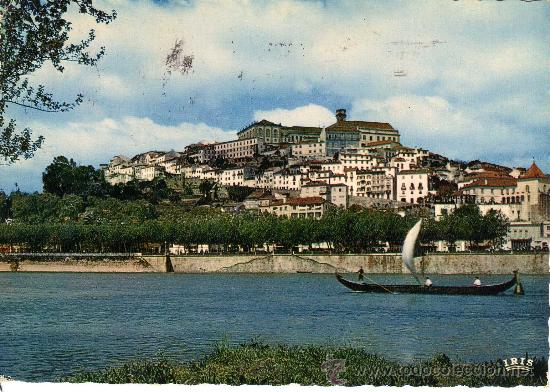 Postkarten: COIMBRA N&ordm; F-209 VISTA PARCIAL ESCRITA CIRCULADA CON SELLO A&Ntilde;O 1973