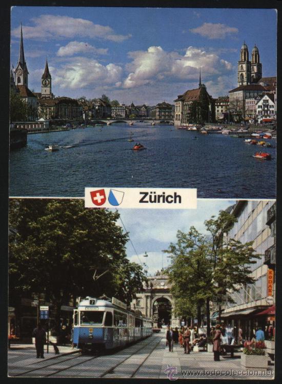 Postales: B-1011- SUIZA. ZURICH. - Foto 1