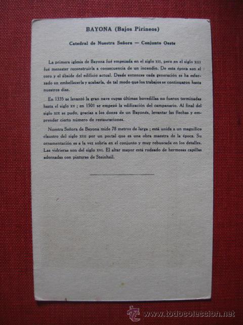 Postales: BAYONA.  REF.- AH. 623 - Foto 2