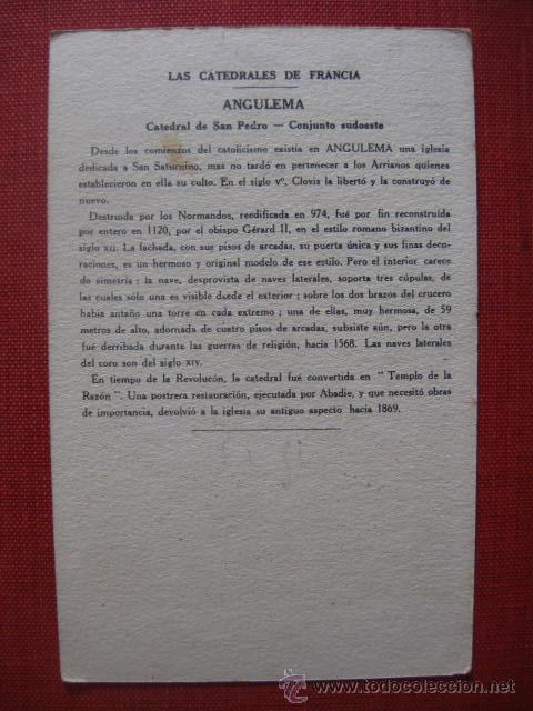 Postales: ANGULEMA.  REF.- AH. 614 - Foto 2