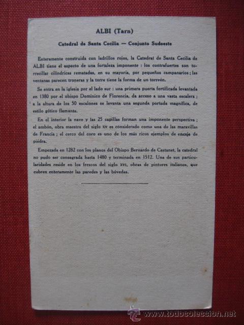 Postales: ALBI.  REF.- AH. 608 - Foto 2