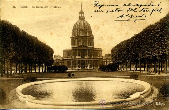 Postales: Par&iacute;s. Le D&ocirc;me des Invalides - Foto 1