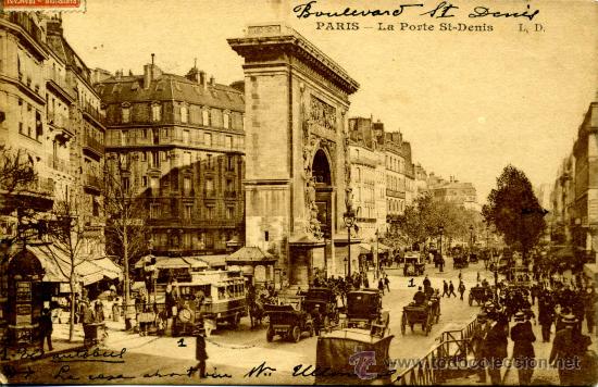 Postales: Par&iacute;s. La Porte St. Denis - Foto 1