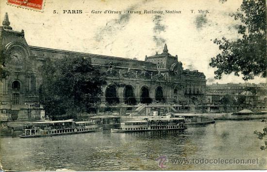 Postales: Paris. Gare d&acute;Orsay - Foto 1