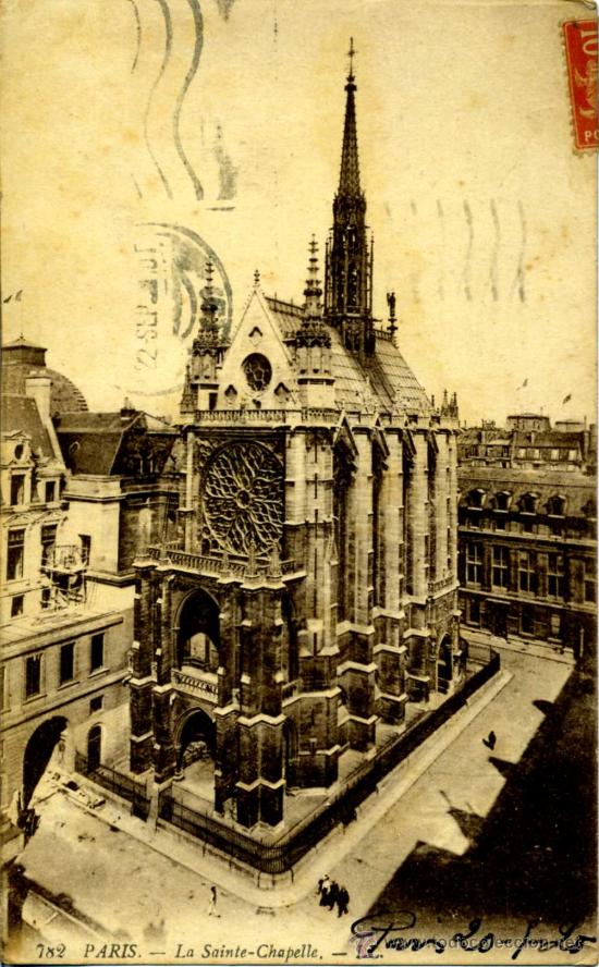 Postales: Paris. La Sainte Chapelle - Foto 1