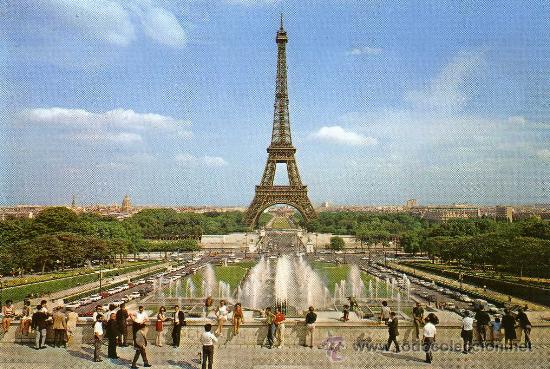 Postales: PAR&Iacute;S LA TOUR EIFFEL  N&ordm; 1084 SIN CIRCULAR - Foto 1