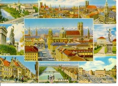 Postales: 7-ale10. Postal Munich - Foto 1