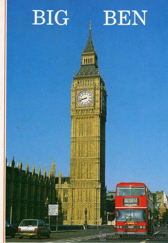 Postales: BIG BEN LONDRES SIN CIRCULAR - Foto 1