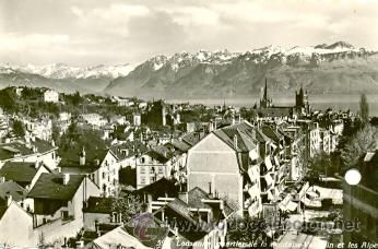Postales: 7-sui16. Postal Lausanne - Foto 1
