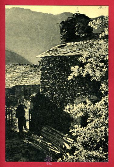 Postkarten: andorra, vella esglesia de juberri,      p50196