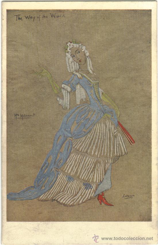 Postais: Boceto teatro The Way of the World