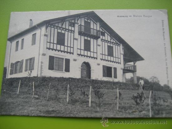 Postales: Biarritz. Maison Basque. Postakl sin circular - Foto 1