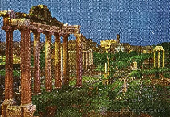 Postales: ROMA FORO ROMANO SIN CIRCULAR NUEVA - Foto 1