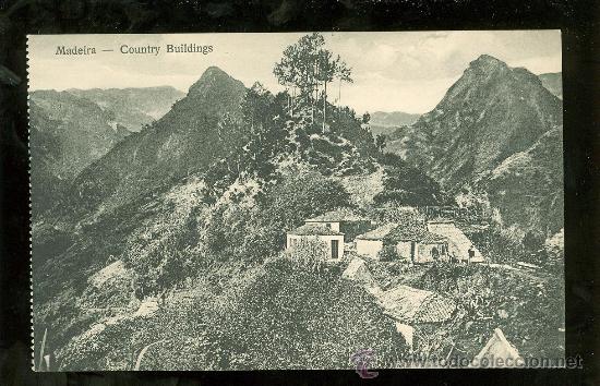 Postcards: TARJETA POSTAL DE PORTUGAL. MADEIRA. COUNTRY BUILDINGS.