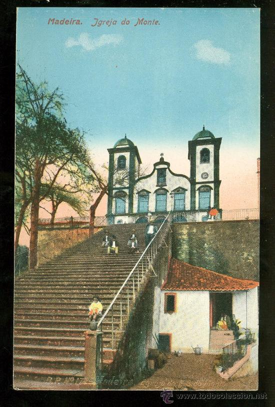 Postcards: TARJETA POSTAL DE PORTUGAL. MADEIRA. JGREJA DO MONTE.