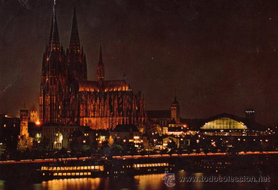 Postales: BERL&Iacute;N KOLN DOM ESCRITA CIRCULADA CON SELLO - Foto 1