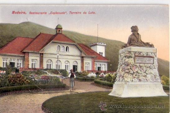 Postkarten: TARJETA POSTAL DE MADEIRA. PORTUGAL. RESTAURANTE ESPLANADE, TERREIRA DA LUTA. N&ordm; 5681.