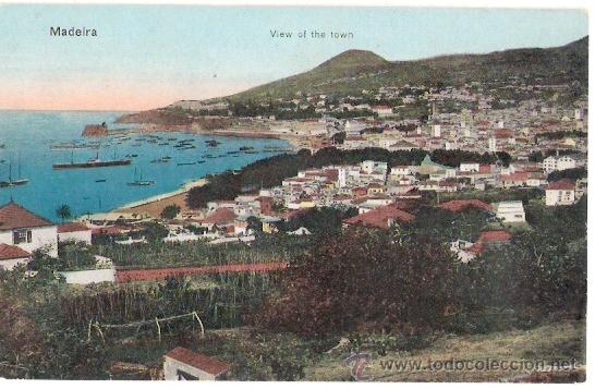 Postkarten: TARJETA POSTAL DE MADEIRA. PORTUGAL. VISTA DE LA CIUDAD.
