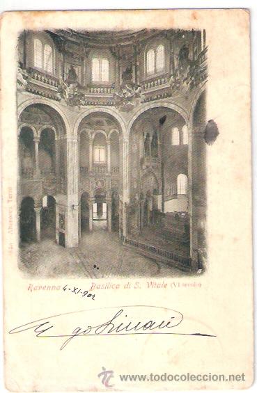 Postkarten: TARJETA POSTAL DE ITALIA. RAVENNA. BASILICA DI S. VITALE. N&ordm; 610. ALTEROCCA TERNI.