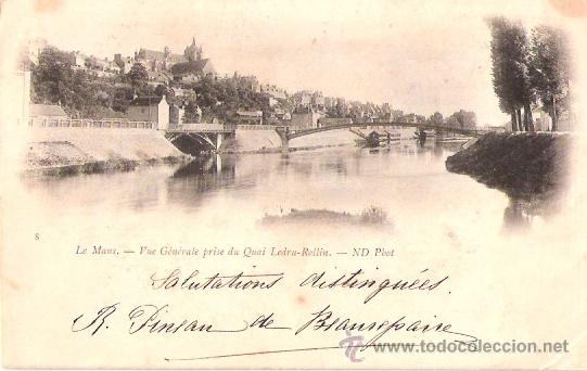 Postcards: TARJETA POSTAL DE FRANCIA. LE MANS. VUE GENERALE. N&ordm; 8. ND. PHOT.