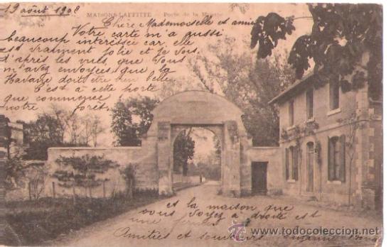 Postcards: TARJETA POSTAL DE FRANCIA. MAISONS LA FFITTE. PORTE DE LA MUETTE.