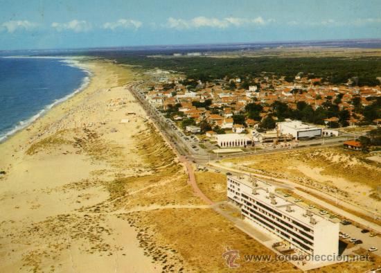 Postales: SOULAC N&ordm; 2 SUR MER  (GIRONDE) ESCRITA CIRCULADA SIN SELLO
