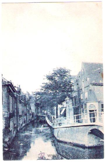 Postkarten: TARJETA POSTAL. HOLANDA. BLUE DELFT CARDS. PICTURIAL HOLLAND SERIE IV N&ordm; 40. PUBL. SCHALEKAMP.