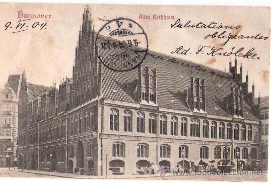 Postkarten: TARJETA POSTAL. ALEMANIA. HANNOVER. ALTES RATHHAUS. N&ordm; 191.