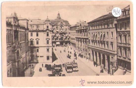 Postkarten: TARJETA POSTAL. ALEMANIA. STUTTGART. BEIM BAHNHOF. N&ordm; 1562. L. SCHALLER KUNSTVERLAG.