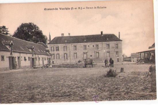 Postkarten: TARJETA POSTAL. FRANCIA. OZOUER LE VOULGIS. FERME DE MALASISE.