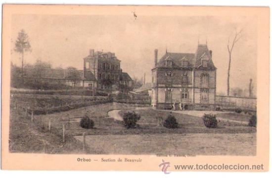 Postkarten: TARJETA POSTAL. FRANCIA. ORBEC. SECTION DE BEAUVOIR. EDC. G. HAMON.