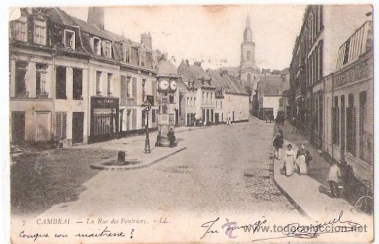 Postkarten: TARJETA POSTAL. FRANCIA. CHAMBRAL. LA RUE DES FEUTRIERS. N&ordm; 7. L. L.