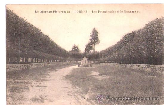 Postkarten: TARJETA POSTAL. FRANCIA. LE NORVAN PITTORESQUE. LES PROMENADES ET LE MONUMENT. FRERES.