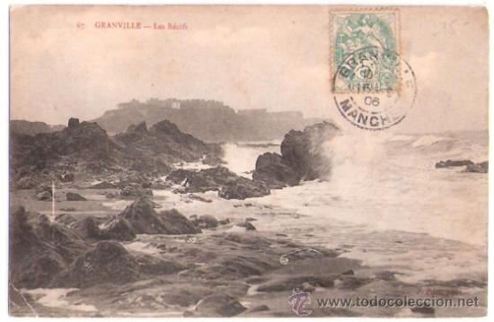 Postkarten: TARJETA POSTAL. FRANCIA. GRANVILLE. LES RECIFS. N&ordm; 67. J. PUEL, PHOT.