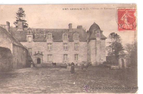 Postkarten: TARJETA POSTAL. FRANCIA. LANNILIS. LE CHATEAU DE KEROUARTZ. N&ordm; 5187. VILLARD.