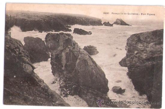 Postkarten: TARJETA POSTAL. FRANCIA. PRESQU&acute;ILE DE QUIBERON, POR PIGEON. N&ordm; 2220.
